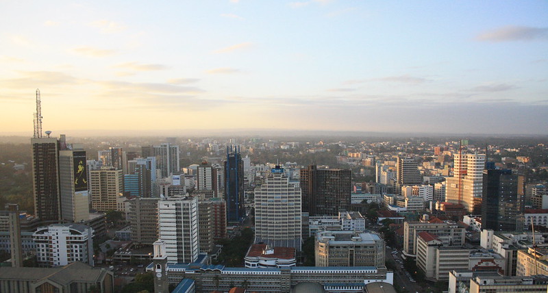 Nairobi City Skyline